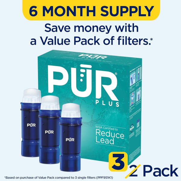 PUR Water Filter Replacement Lead Reduction 3 Pack-1