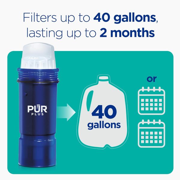 PUR Water Filter Replacement Lead Reduction 3 Pack-4
