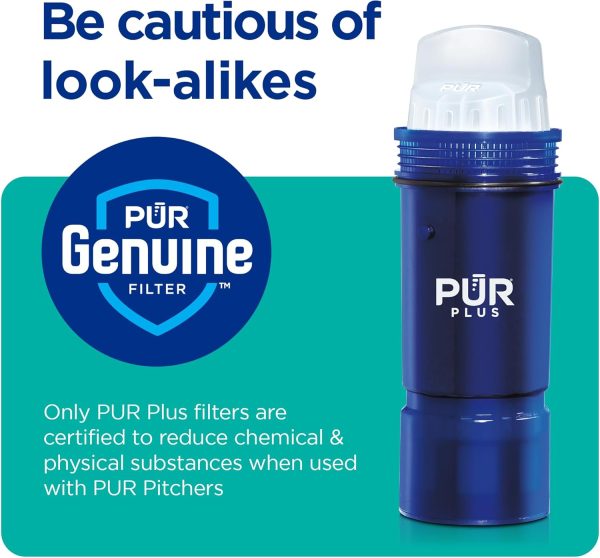 PUR Water Filter Replacement Lead Reduction 3 Pack-9