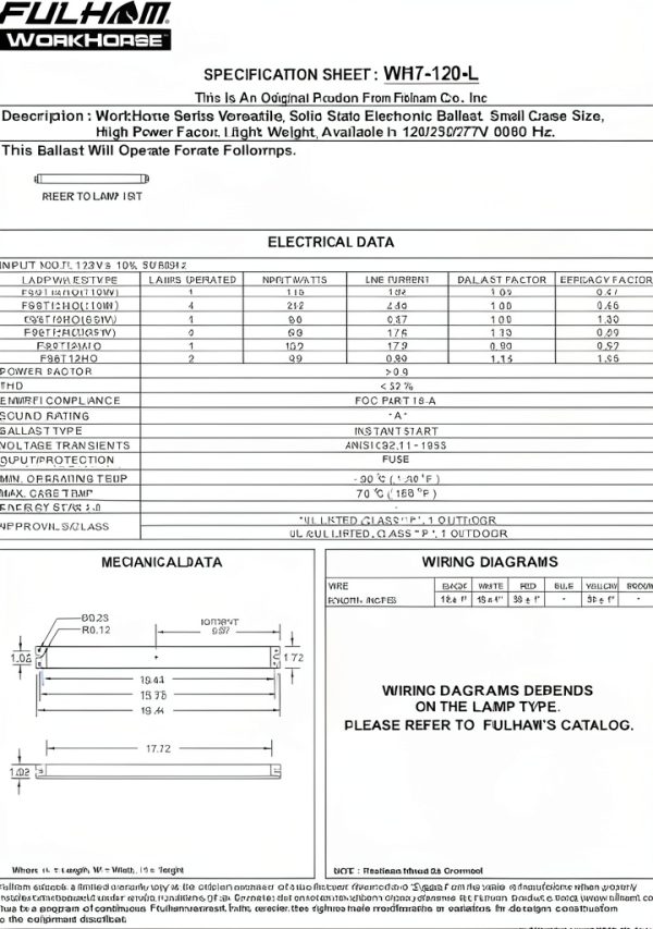 Fulham Electrical Ballast Energy Saving Solid State-0