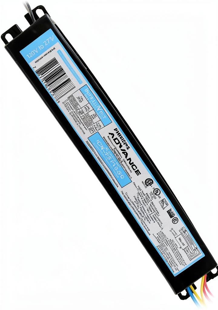 Advance Ballast electronic ballast mounted in a lighting fixture