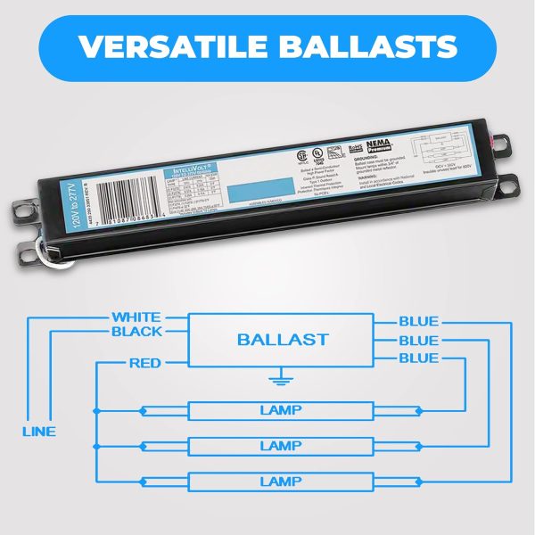 OHLECTRIC T8 Fluorescent Ballast Energy Efficient Metal-2