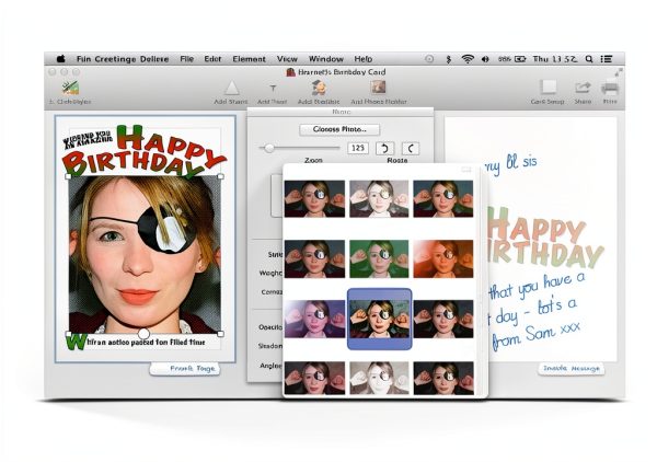 Fun Greetings Deluxe Card Maker by Ohanaware Mac Software 200 Styles-4